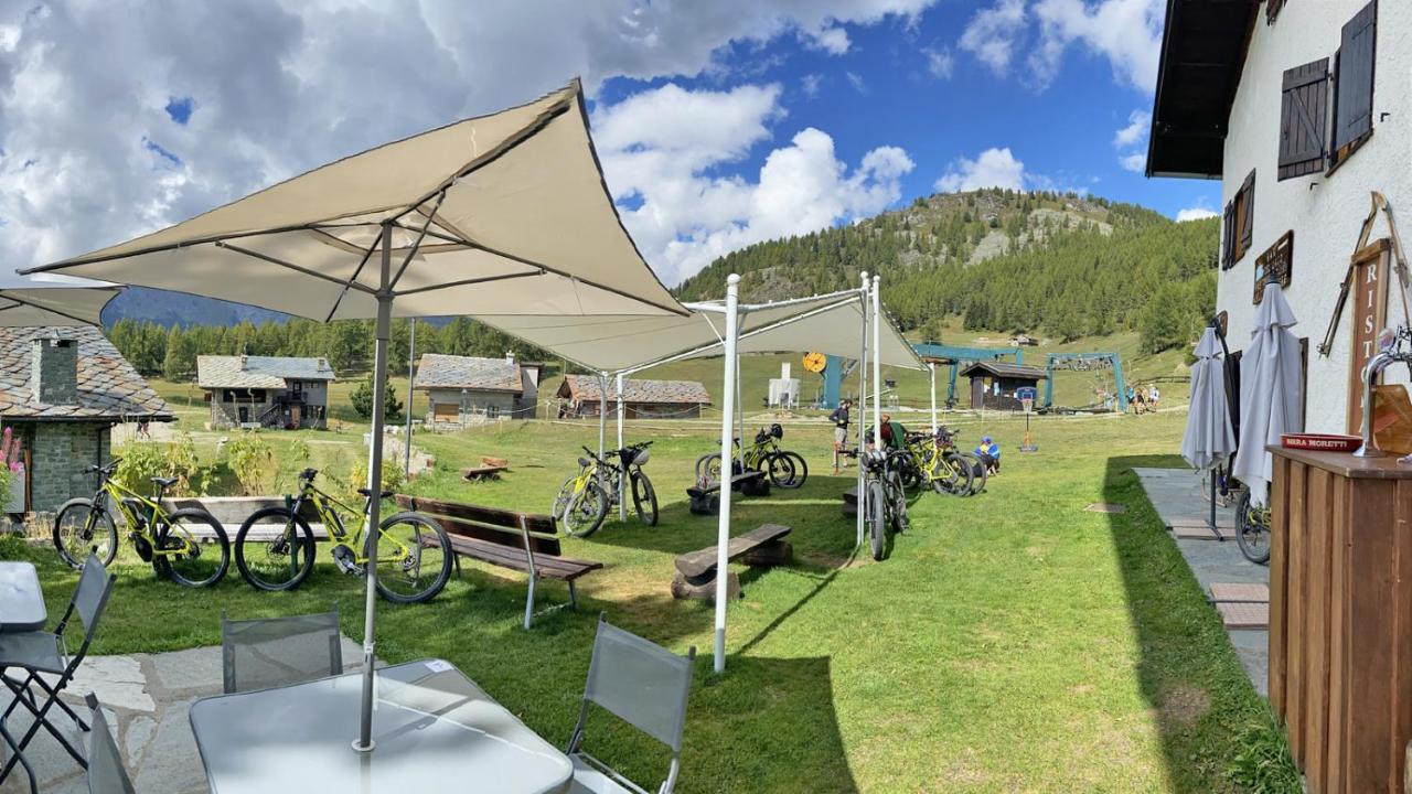 Locanda Ristorante Bar Del Lago Chamois Eksteriør bilde